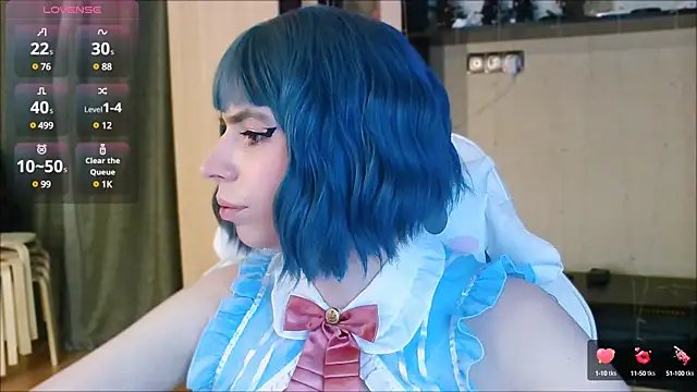 Snapshot of FemAlexa_ chatting on 02.04.25 FemAlexa online show from 02.04.25