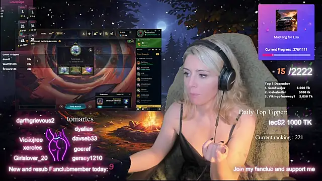 Lisaonthemoon online show from 12.17.24