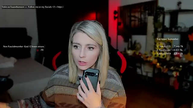 Lisaonthemoon online show from 09.24.25