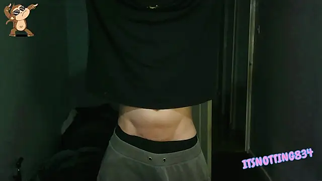 Snapshot of Itsnotting834 chatting on 09.10.25 Itsnotting834 online show from 09.10.25