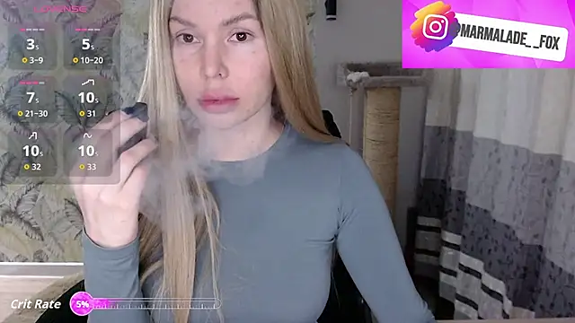 Marmalade Fox online show from 03.03.26