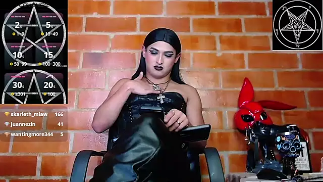 Snapshot of Domina_Lilith chatting on 01.30.25 Domina Lilith online show from 01.30.25