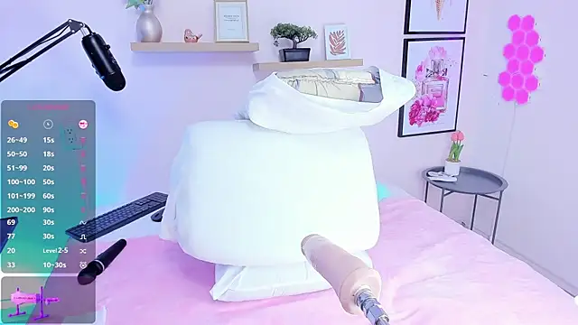 Snapshot of Alana-3 chatting on 02.14.26 Alana-3 online show from 02.14.26