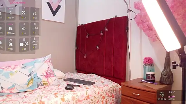 Snapshot of MiissBNasty chatting on 02.22.26 MiissBNasty online show from 02.22.26