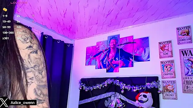 Aliceowenn online show from 12.16.25