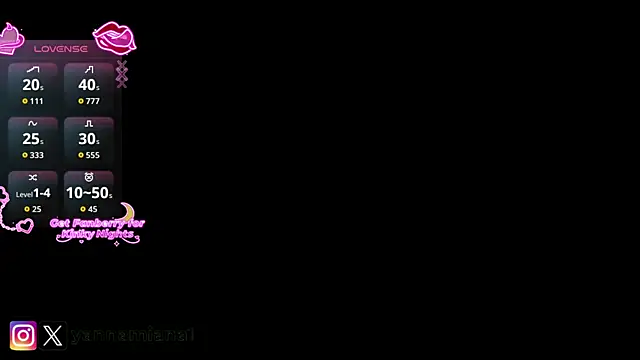 Yanna miana online show from 01.09.26