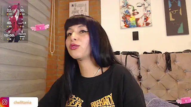 Snapshot of chell_gh chatting on 11.27.25 chell gh online show from 11.27.25