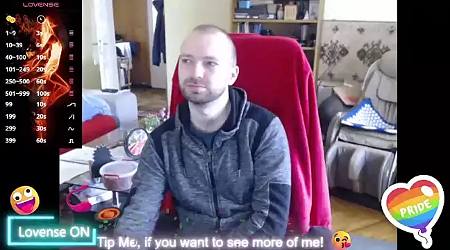 RealManHaveHairy online show from 03.17.25