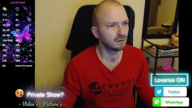 RealManHaveHairy online show from 05.11.26