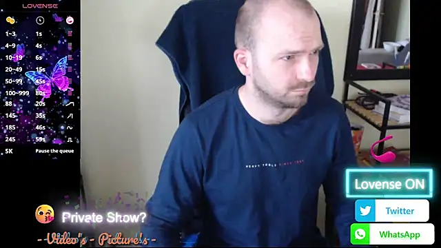 RealManHaveHairy online show from 05.19.26