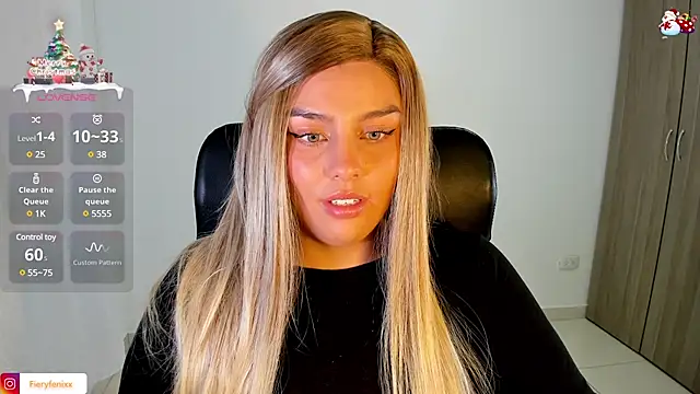 Snapshot of Fieryfenixx chatting on 12.28.24 Fieryfenixx online show from 12.28.24