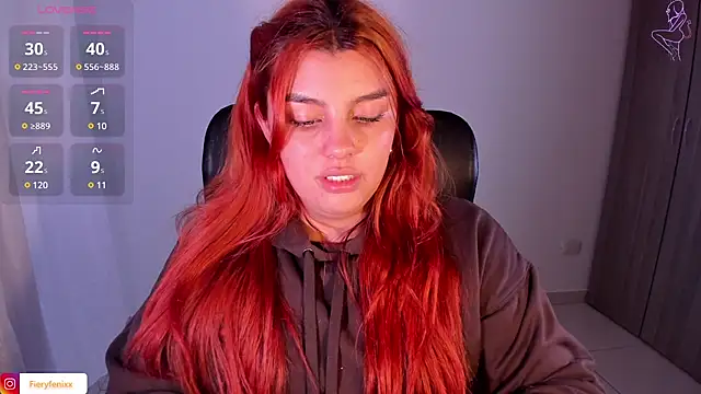 Snapshot of Fieryfenixx chatting on 01.20.25 Fieryfenixx online show from 01.20.25