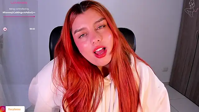 Snapshot of Fieryfenixx chatting on 01.28.25 Fieryfenixx online show from 01.28.25