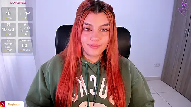 Snapshot of Fieryfenixx chatting on 01.30.25 Fieryfenixx online show from 01.30.25