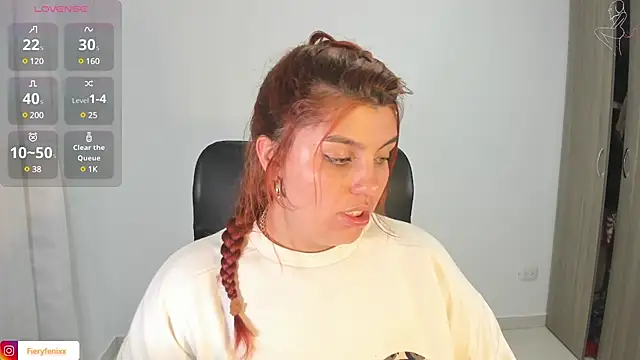 Snapshot of Fieryfenixx chatting on 03.09.25 Fieryfenixx online show from 03.09.25