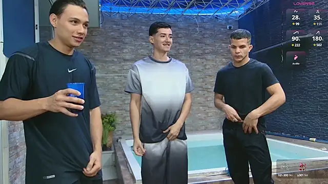 Snapshot of Boysgang_sex chatting on 02.20.25 Boysgang sex online show from 02.20.25