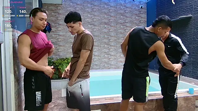 Snapshot of Boysgang_sex chatting on 02.22.25 Boysgang sex online show from 02.22.25