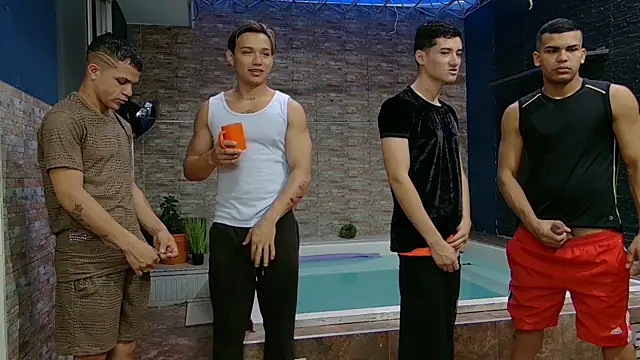 Snapshot of Boysgang_sex chatting on 03.13.25 Boysgang sex online show from 03.13.25