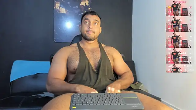 Big furry bear13 online show from 06.30.26