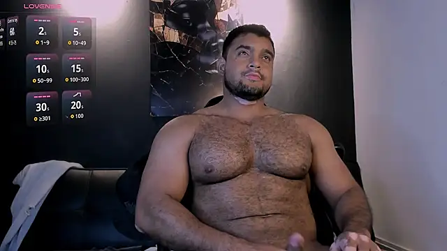 Big furry bear13 online show from 07.31.26