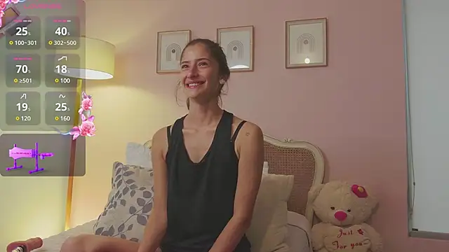 Snapshot of KittyAna chatting on 02.13.25 KittyAna online show from 02.13.25