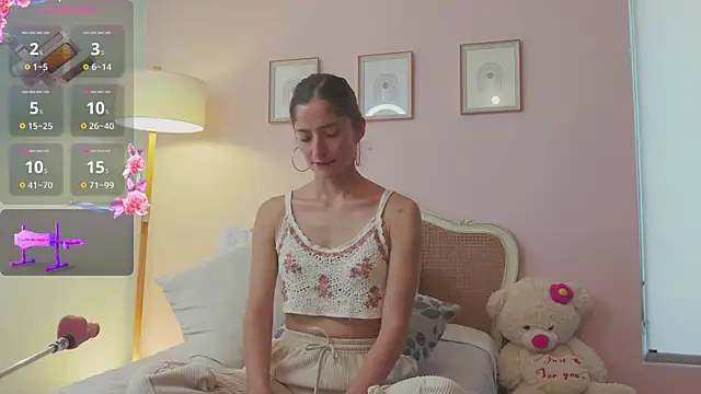 Snapshot of KittyAna chatting on 02.15.25 KittyAna online show from 02.15.25