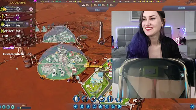 Erotic Synth Goddess online show from 09.18.25