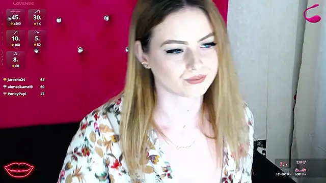 Snapshot of Erryka chatting on 01.30.25 Erryka online show from 01.30.25