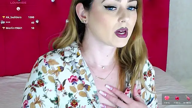 Snapshot of Erryka chatting on 02.20.25 Erryka online show from 02.20.25