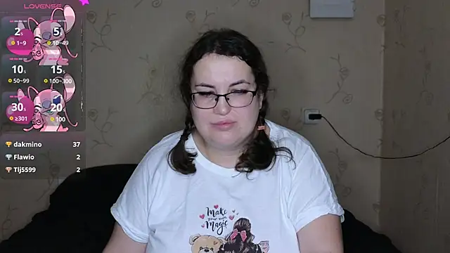 Snapshot of VladaCandy chatting on 01.14.25 VladaCandy online show from 01.14.25