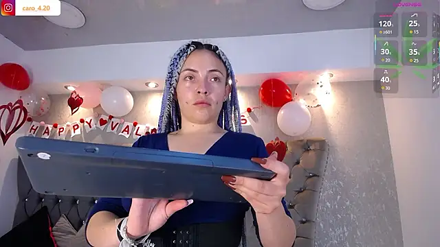 Snapshot of CaroFisher chatting on 02.12.26 CaroFisher online show from 02.12.26