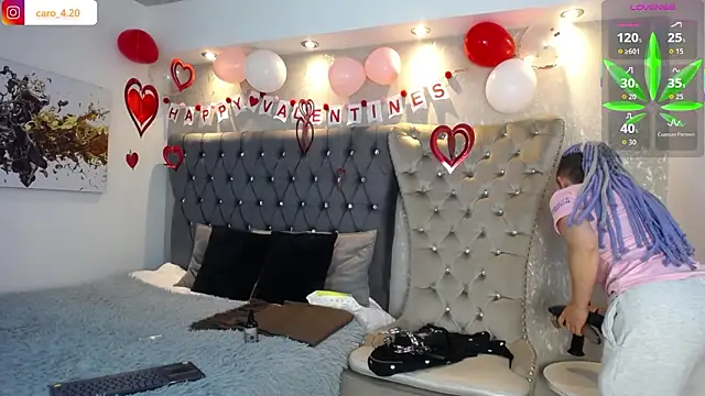 Snapshot of CaroFisher chatting on 02.15.26 CaroFisher online show from 02.15.26