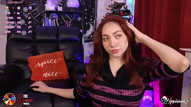 LilyVelvett online show from 12.23.24