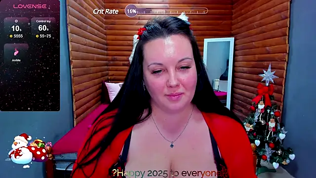 Snapshot of BubbleEmma chatting on 01.01.25 BubbleEmma online show from 01.01.25