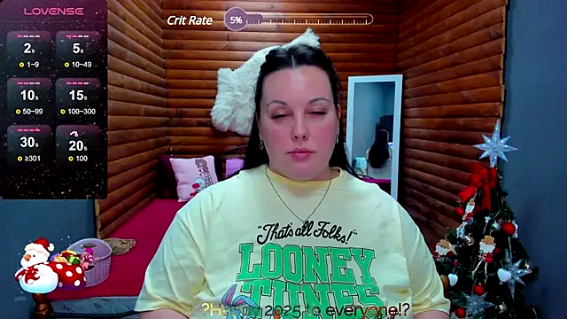 Snapshot of BubbleEmma chatting on 01.04.25 BubbleEmma online show from 01.04.25