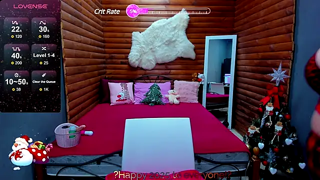 Snapshot of BubbleEmma chatting on 01.04.25 BubbleEmma online show from 01.04.25