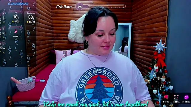 Snapshot of BubbleEmma chatting on 01.10.25 BubbleEmma online show from 01.10.25