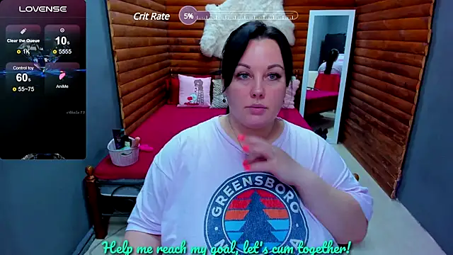 Snapshot of BubbleEmma chatting on 02.06.25 BubbleEmma online show from 02.06.25