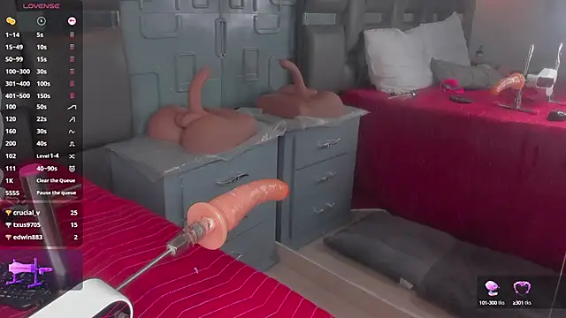 Snapshot of PittAndLunaa chatting on 03.07.25 PittAndLunaa online show from 03.07.25