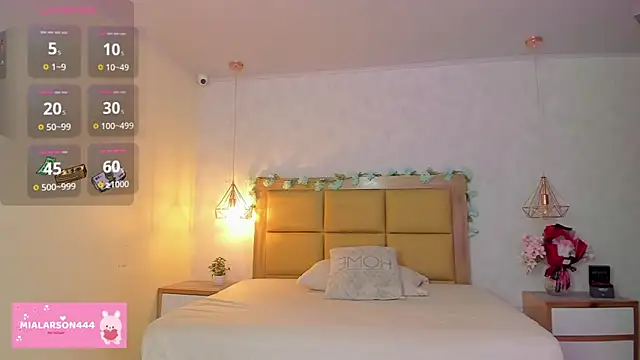 Snapshot of LARSONMIA chatting on 02.02.26 LARSONMIA online show from 02.02.26