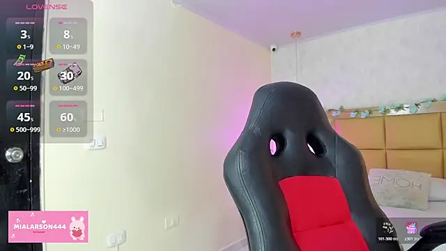 Snapshot of LARSONMIA chatting on 02.04.26 LARSONMIA online show from 02.04.26