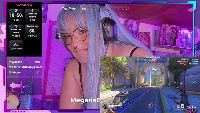 MegariaB online show from 01.27.25