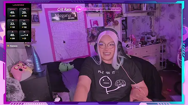 MegariaB online show from 02.07.25