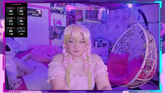 MegariaB online show from 02.15.25