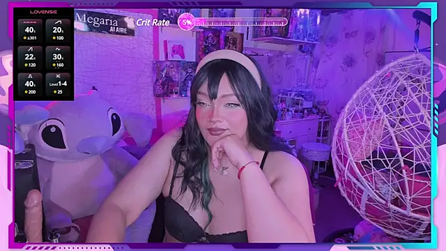 MegariaB online show from 03.02.25