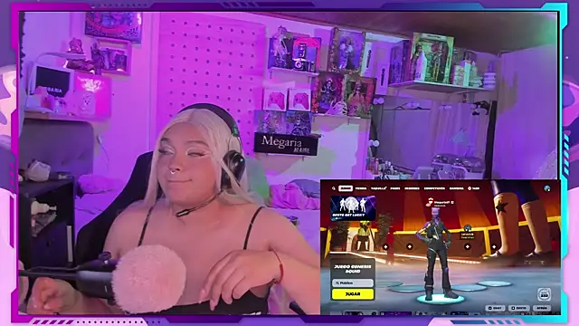 MegariaB online show from 09.29.25