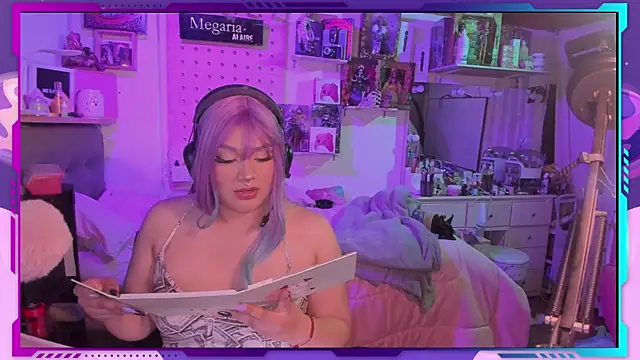 MegariaB online show from 10.09.25