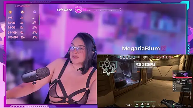 MegariaB online show from 02.20.26