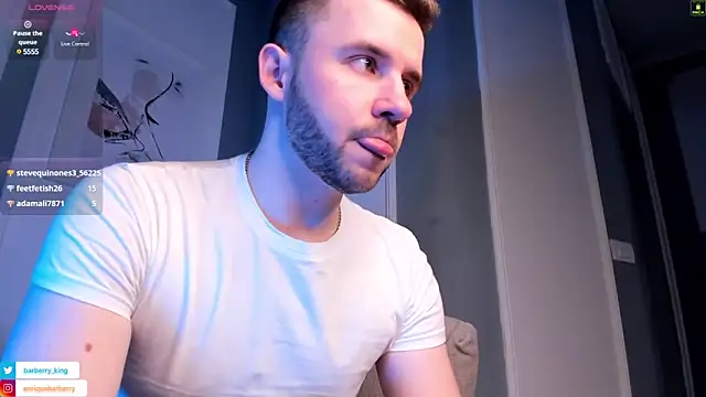 EnriqueBarberry online show from 01.08.25