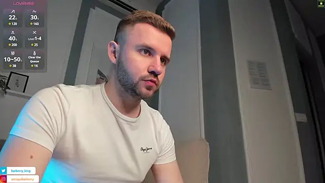 EnriqueBarberry online show from 03.23.25